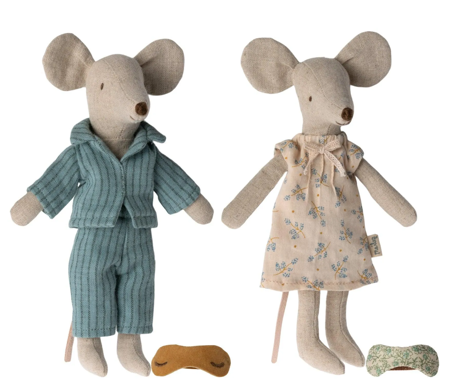 Maileg Parent Mice in Cigar Box Mouse