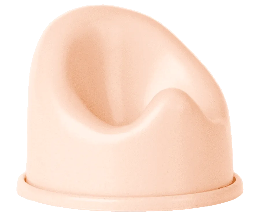 Maileg Potty for Mice, Peach