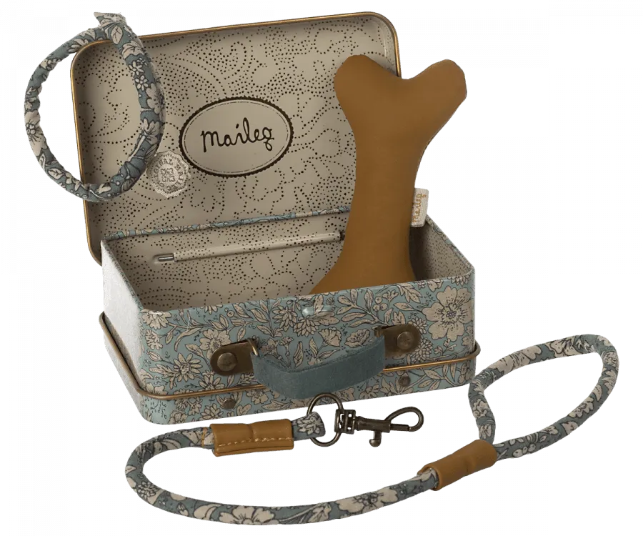 Maileg Puppy Dog Accessory Set Blue: