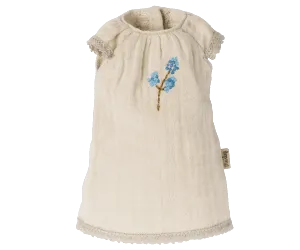 Maileg Rabbit/ Bunny Floral Embroidery Dress Size 2: LAST CHANCE
