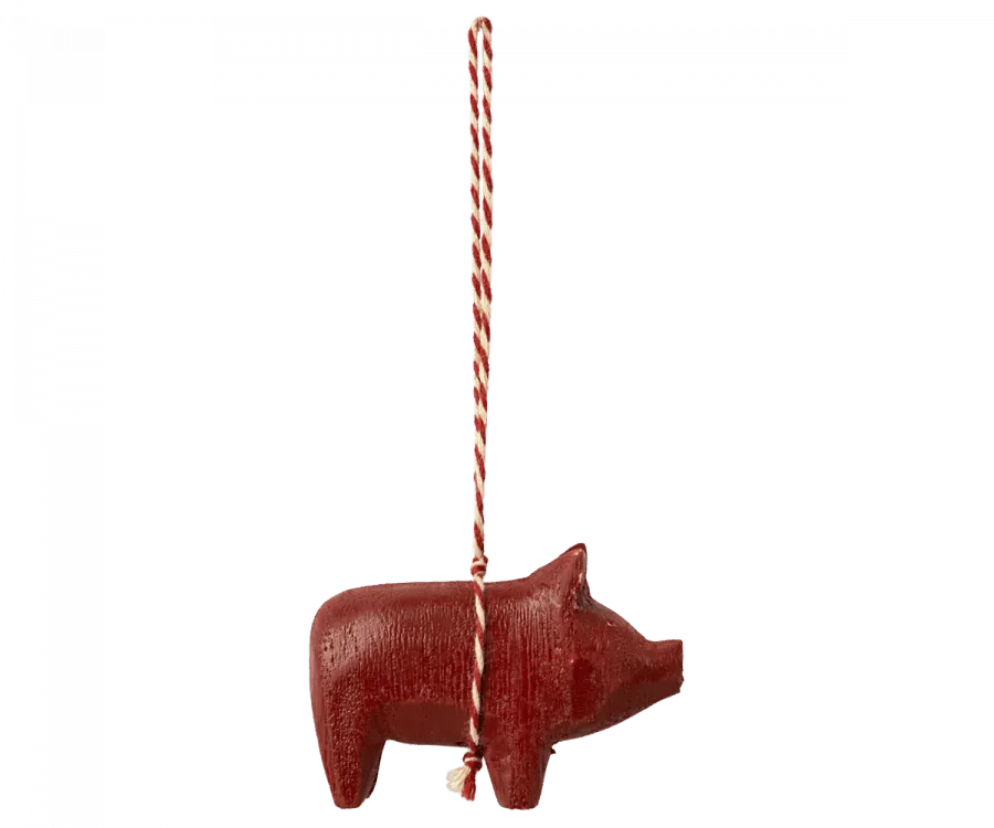 Maileg Red Pig Ornament IN STOCK