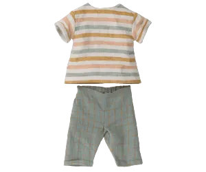 Maileg Size 4 Bunny Rabbit Pants and Shirt Clothes Only: LAST CHANCE