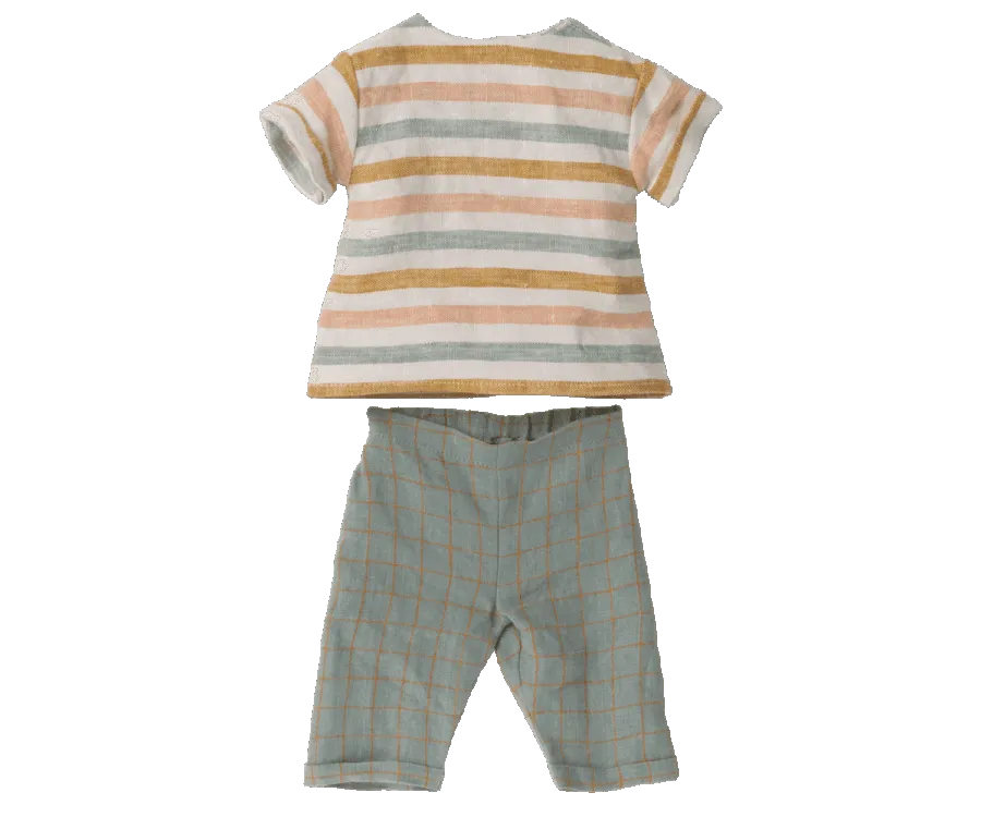 Maileg Size 4 Bunny Rabbit Pants and Shirt Clothes Only: LAST CHANCE