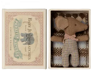 Maileg Sleepy Wakey Baby Mouse Rose: BACK SOON