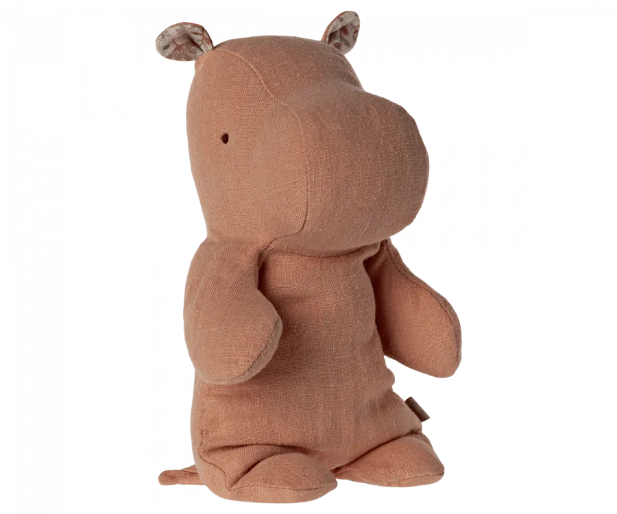 Maileg Small Hippo Apricot Safari Friend LAST TWO