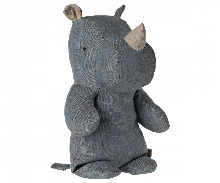 Maileg Small Rhino Blue Sand Safari Friend: BACK IN STOCK