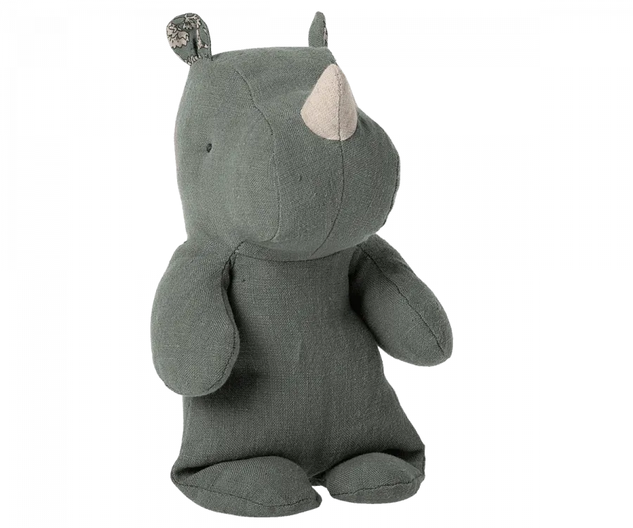 Maileg Small Rhino Pine Safari Friend LAST TWO