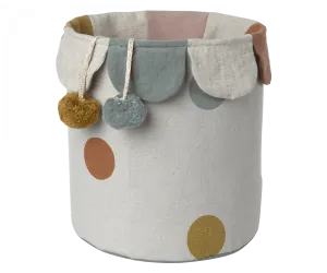 Maileg Storage Basket Chinos Green: LAST TWO
