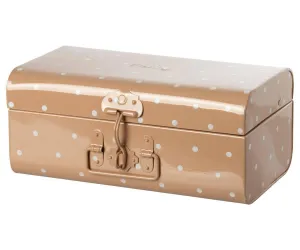 Maileg Storage Suitcase Tin Dusty Rose: RARE & RETIRED: SOLD OUT
