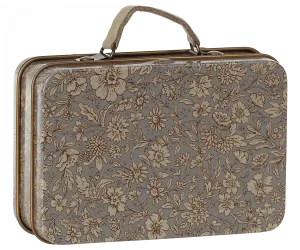 Maileg Suitcase Grey Blossom
