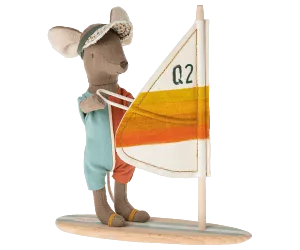 Maileg Surfer Mouse Big Brother Beach Collection Spring Summer 2022