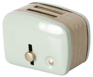 Maileg Toaster with Bread  Mint Bunny/ Teddy Size 1-6 scale