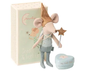Maileg Tooth Fairy Mouse Blue