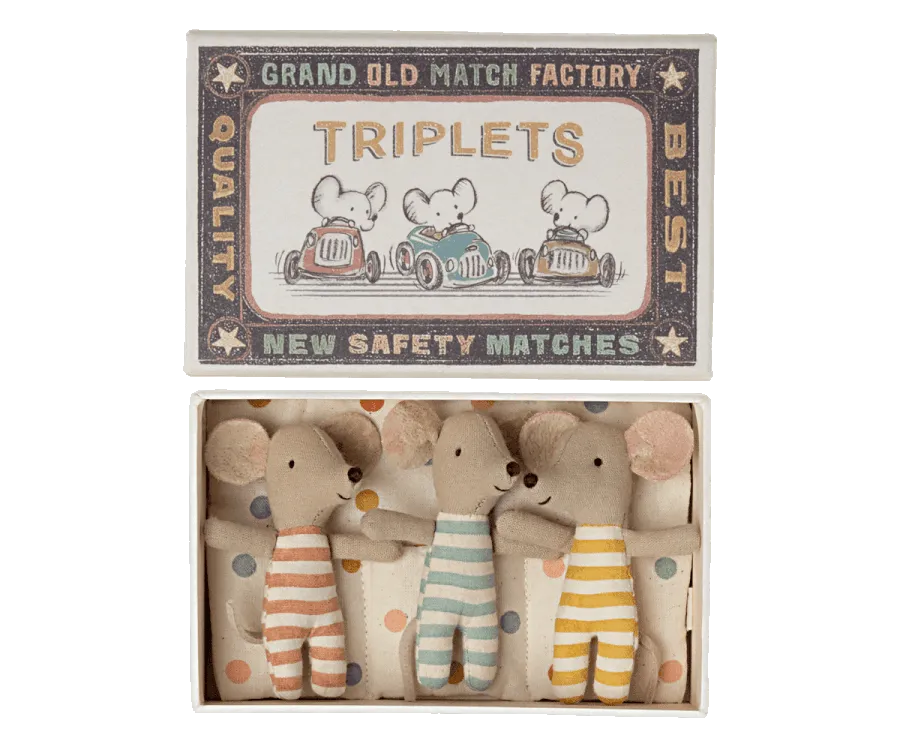 Maileg Triplets BACK IN STOCK