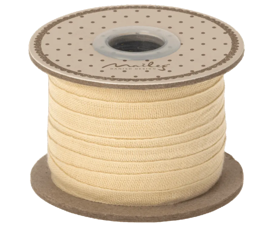 Maileg Vintage Cream Ribbon 25 metres
