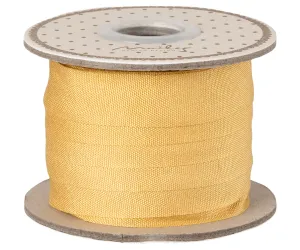 Maileg Yellow Ribbon, W: 13 mm x L: 10 m : SS25 NEW ARRIVAL