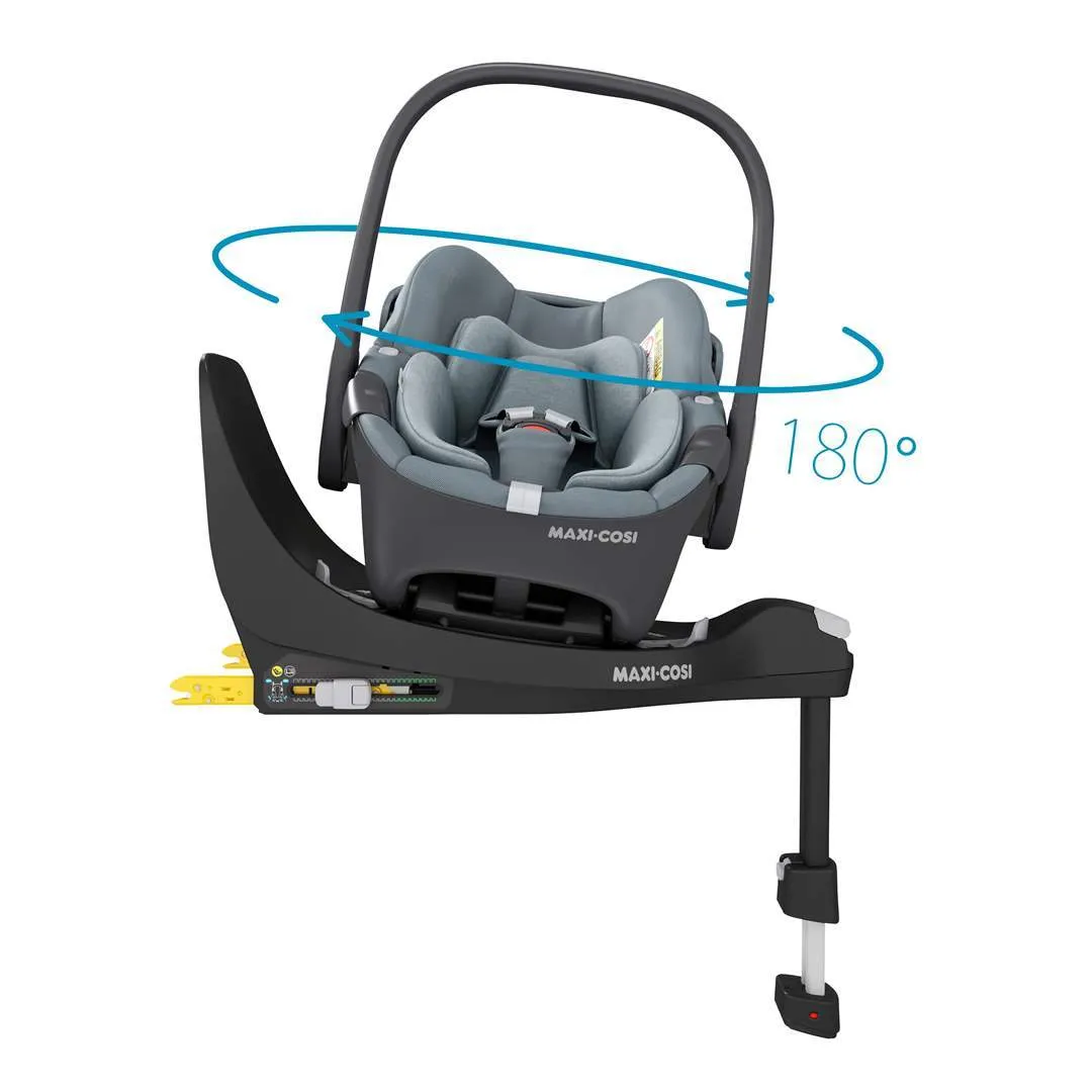 Maxi-Cosi Pebble 360 Car Seat   FamilyFix 360 Base - Essential Grey