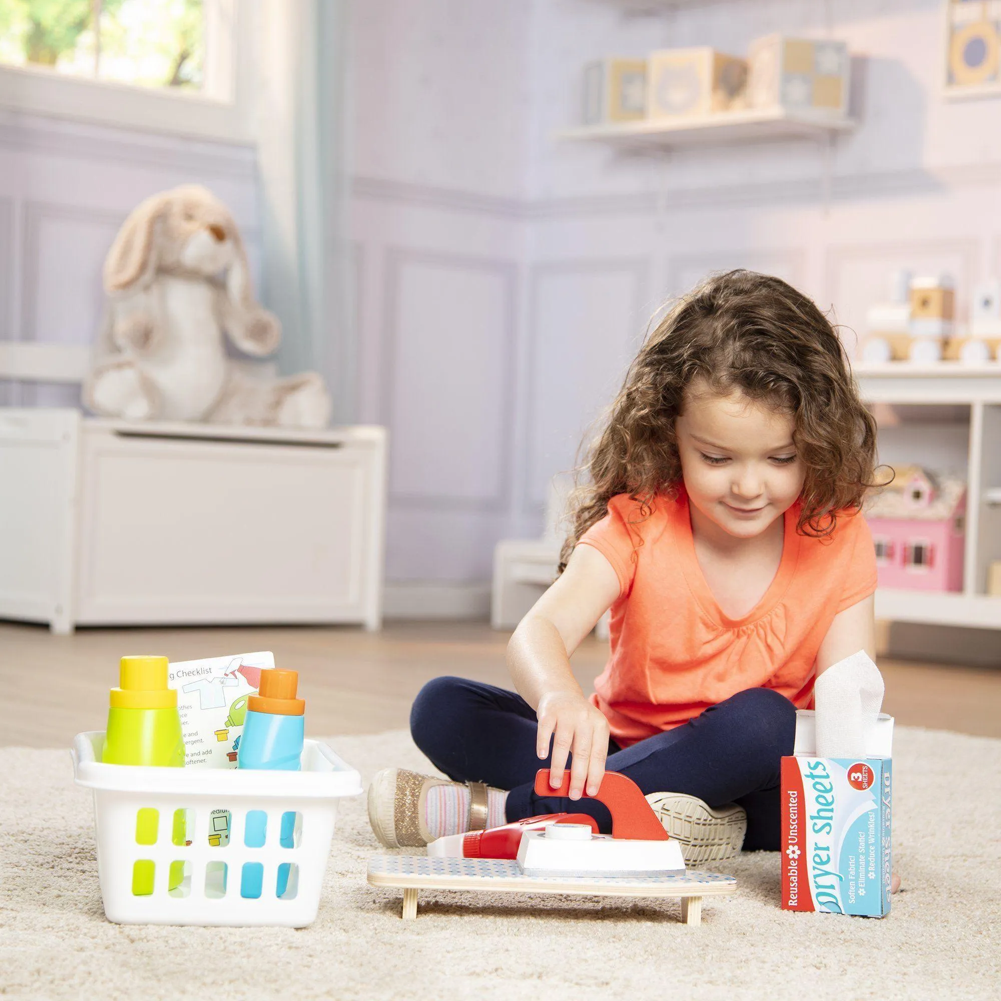 Melissa & Doug 18608 Laundry Basket Play Set