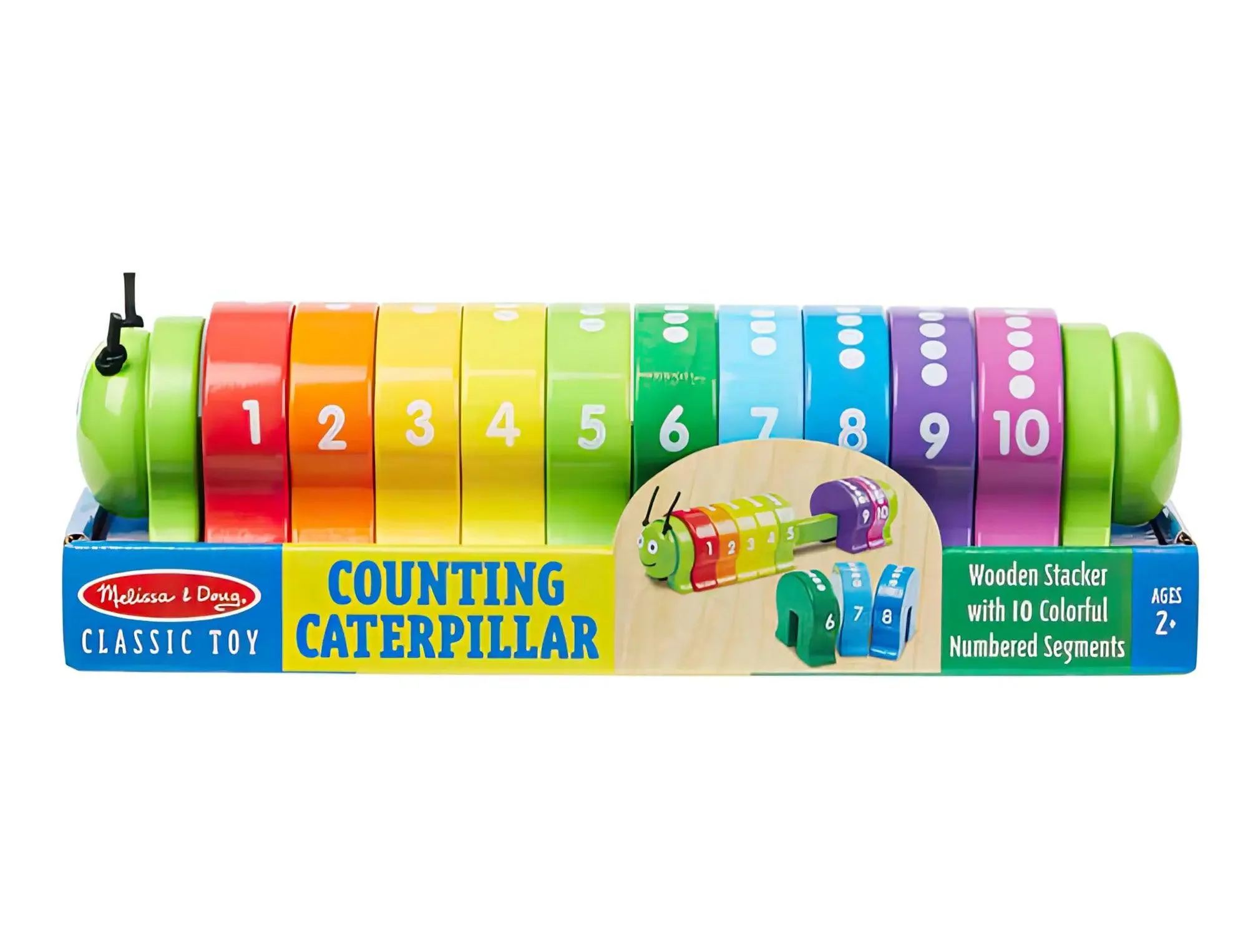 Melissa & Doug 19274 Counting Caterpillar Classic Toy