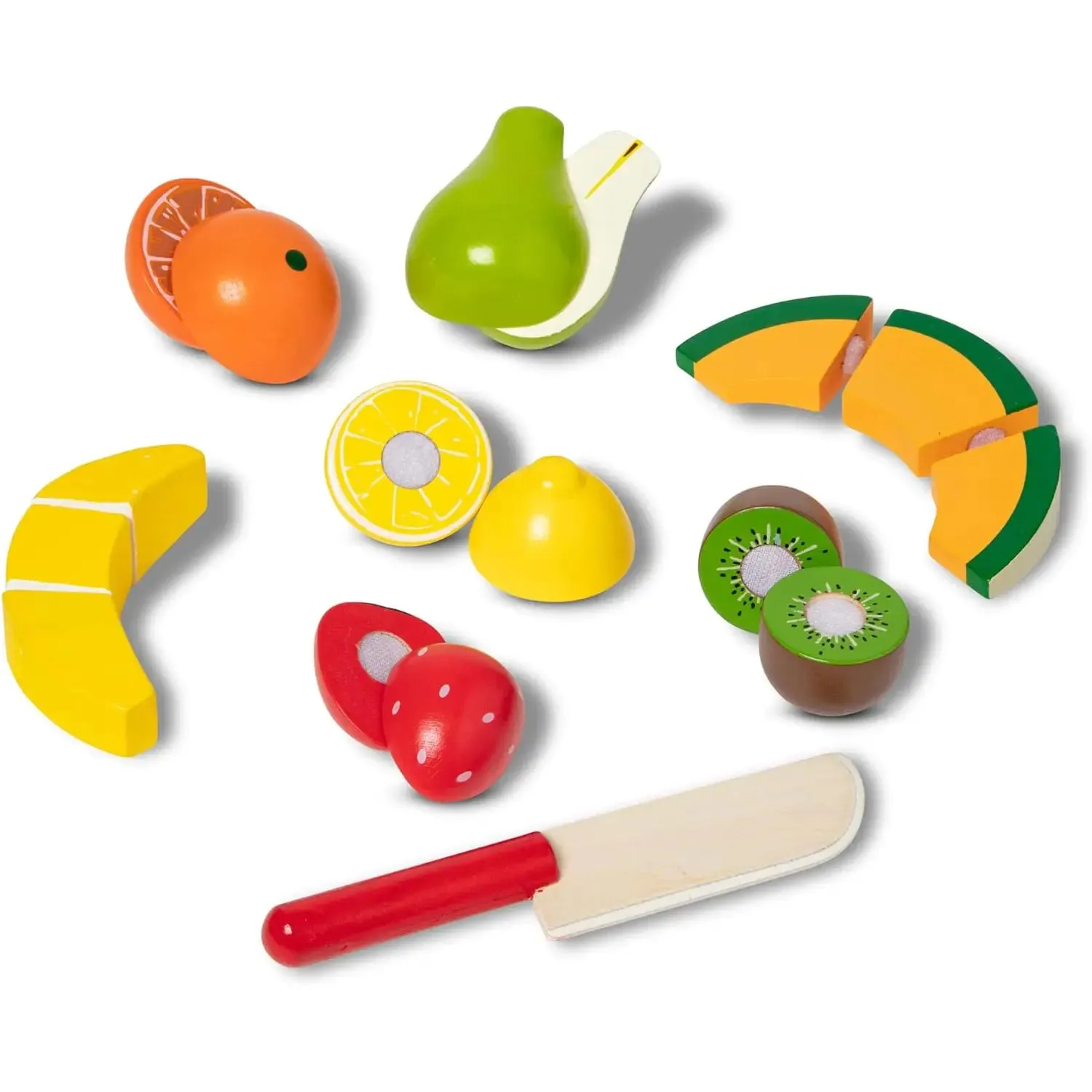 Melissa & Doug Cutting Fruit Set - Wooden Play Food