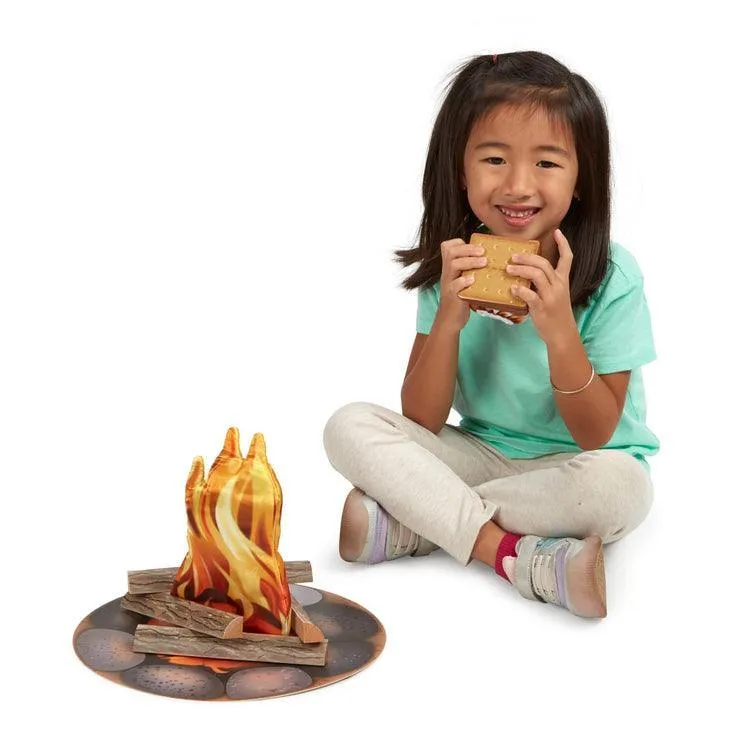 Melissa & Doug Let's Explore Campfire S'Mores Play Set