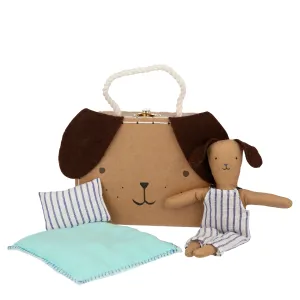 Meri Meri Puppy Suitcase Doll Set LAST ONE