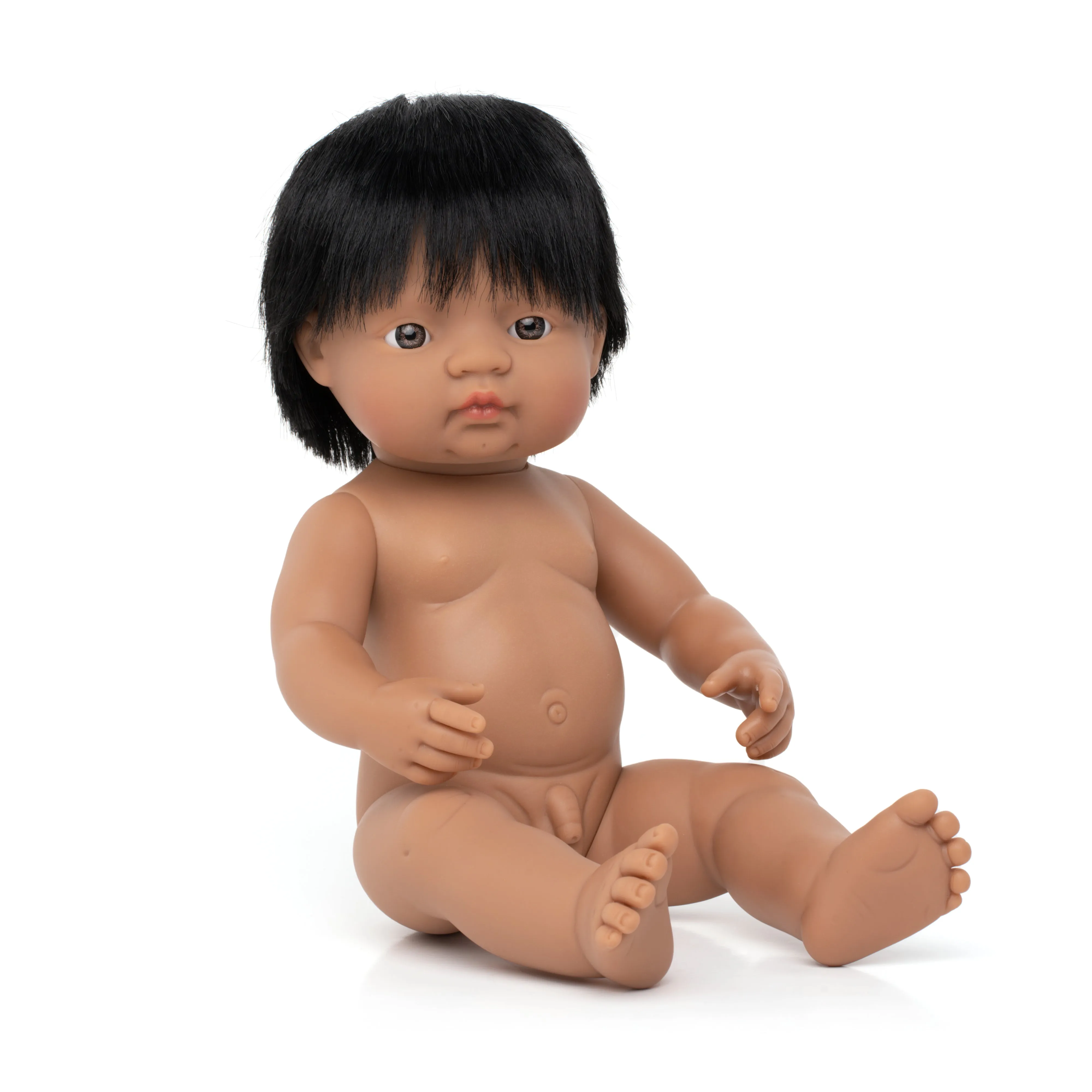 Miniland Baby Doll Hispanic Latin BOY 38 cm