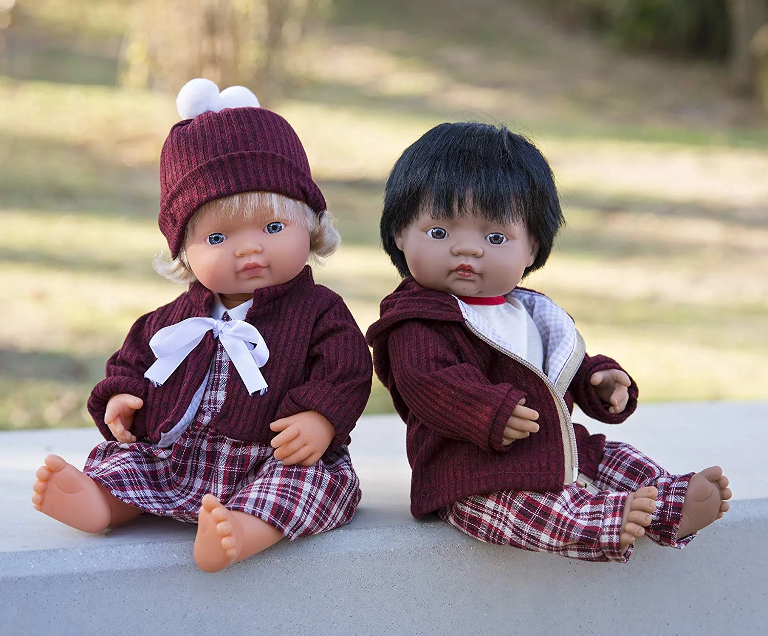 Miniland Baby Doll Hispanic Latin BOY 38 cm