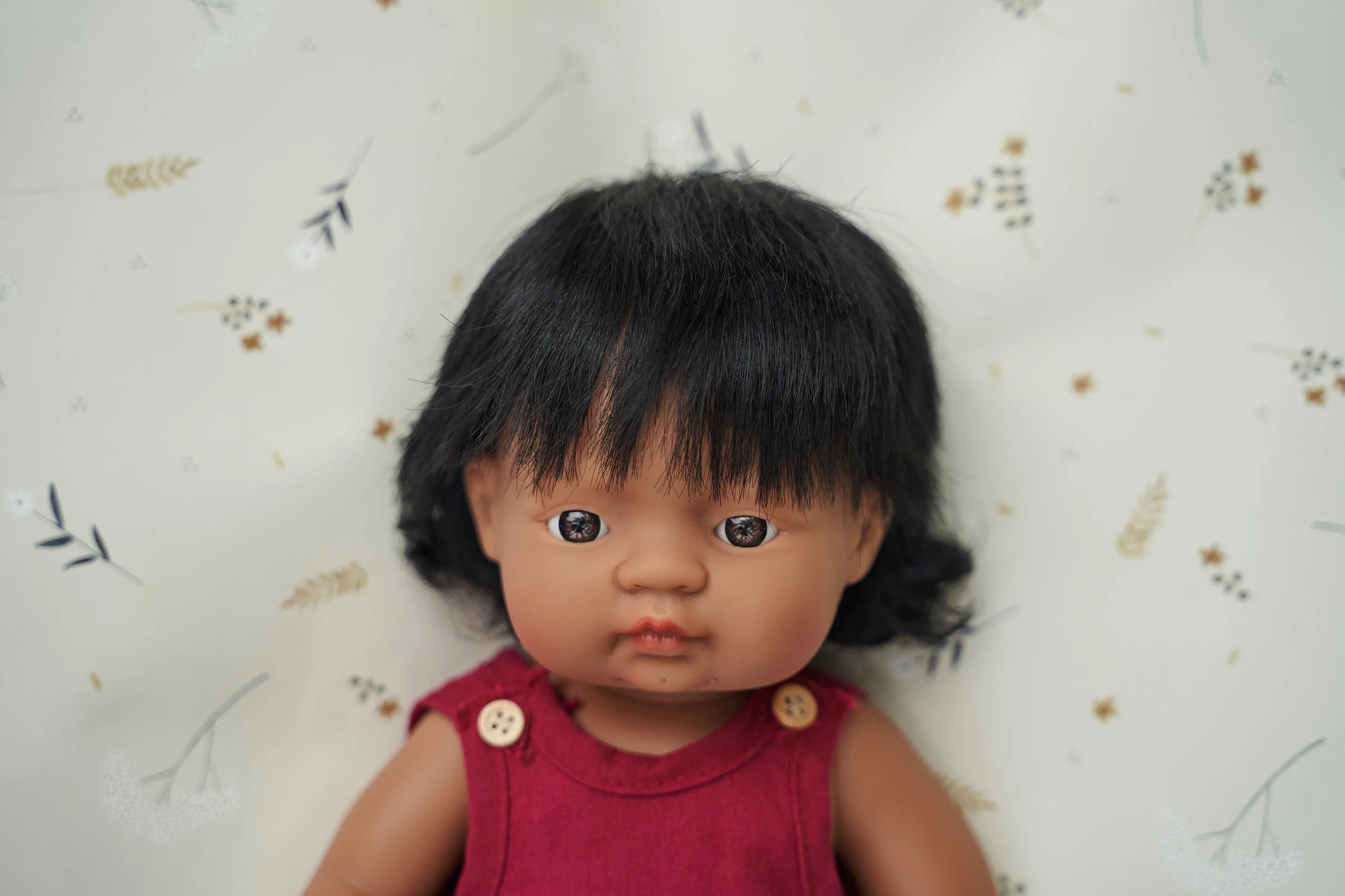 Miniland Baby Doll Hispanic Latin GIRL 38 cm