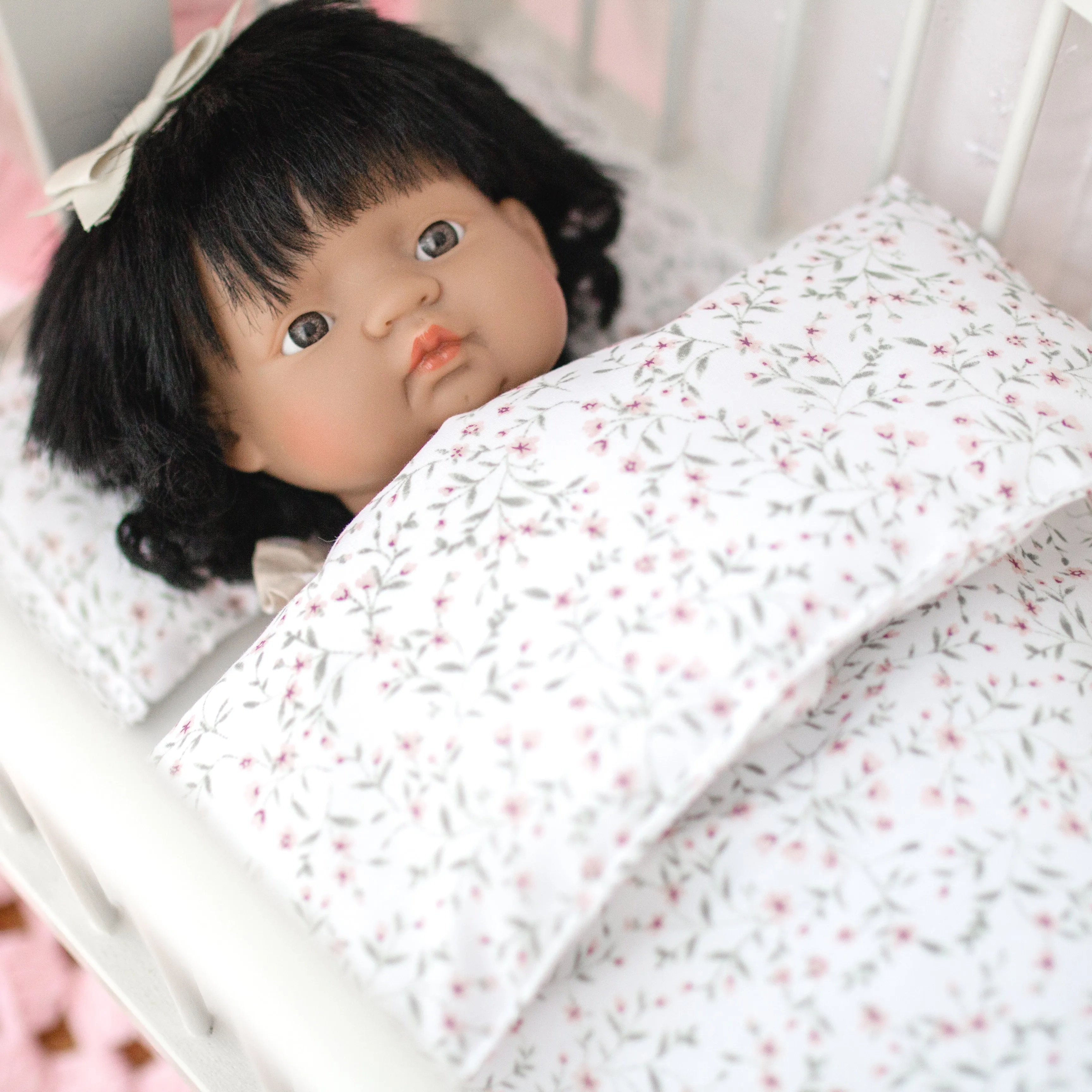 Miniland Baby Doll Hispanic Latin GIRL 38 cm