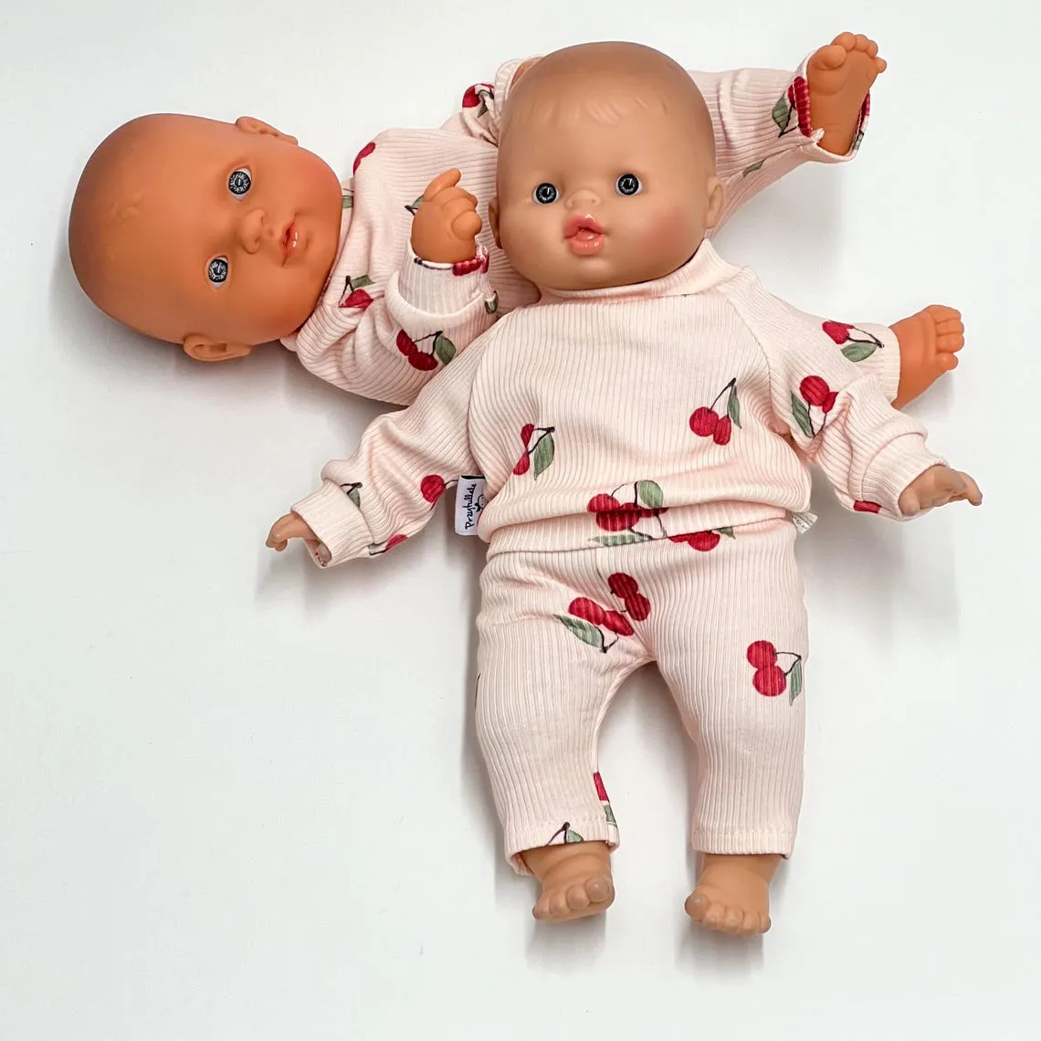 Miniland Doll Clothing 32cm | Lounge Set | Cherries