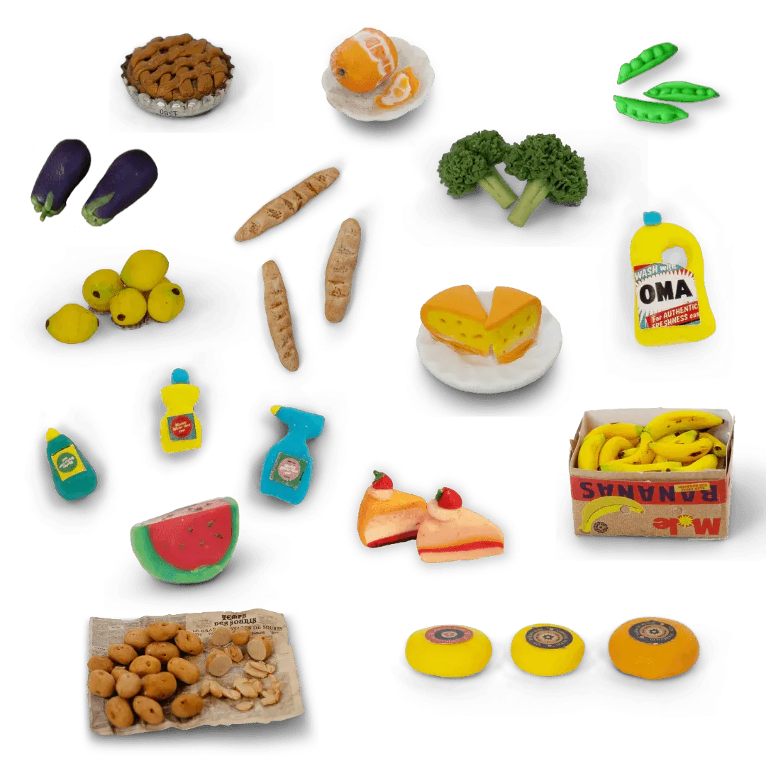 Mouse Mansion Polymer Clay Set  NEW PRODUCT
