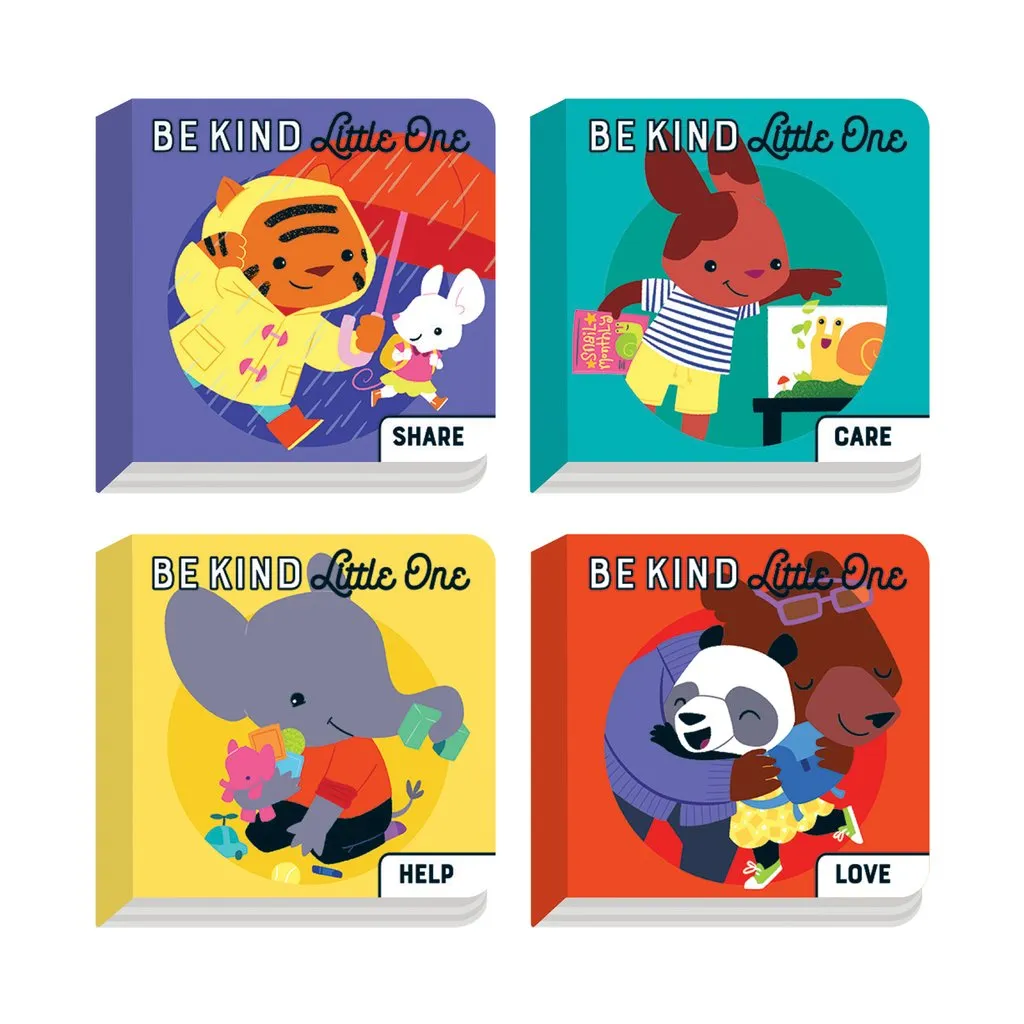 Mud Puppy Be Kind Little One Board Book Set