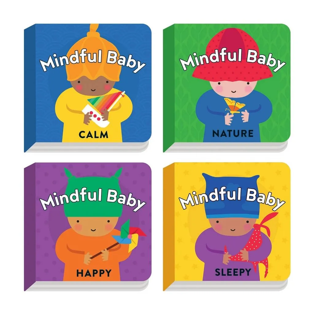 Mud Puppy Mindful Baby Board Book Set