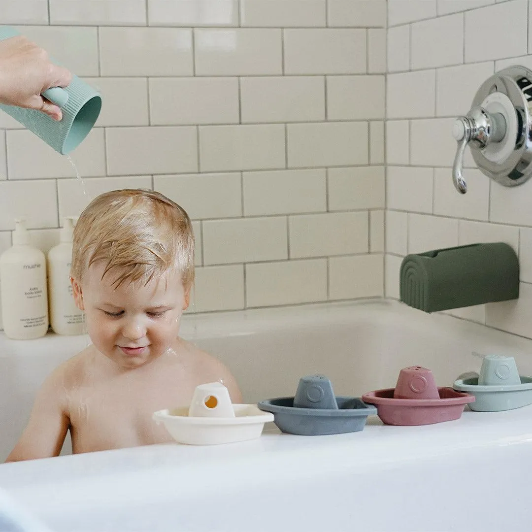 Mushie Bath Play Set - Boats Ocean