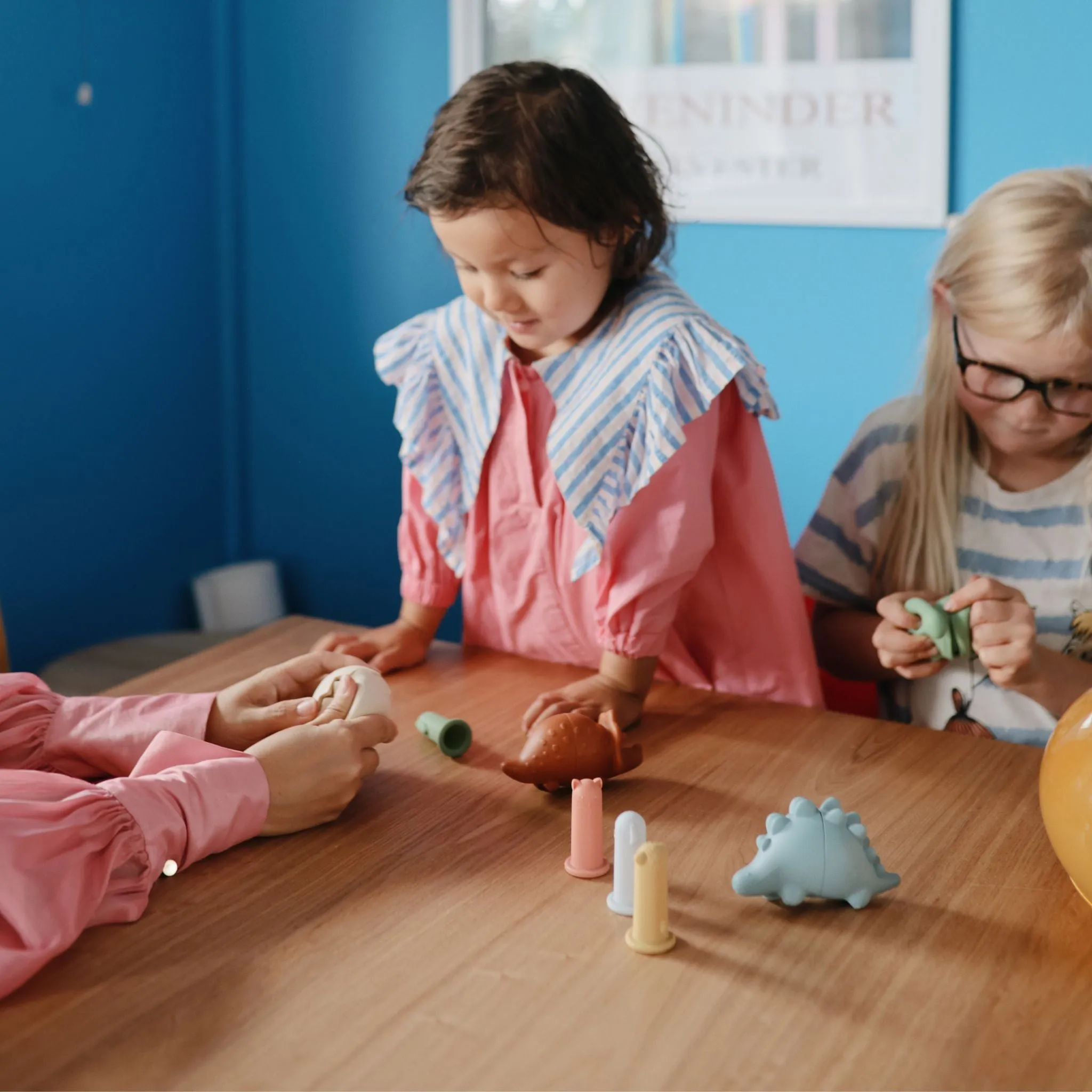 Mushie Bath Play Set - Dino