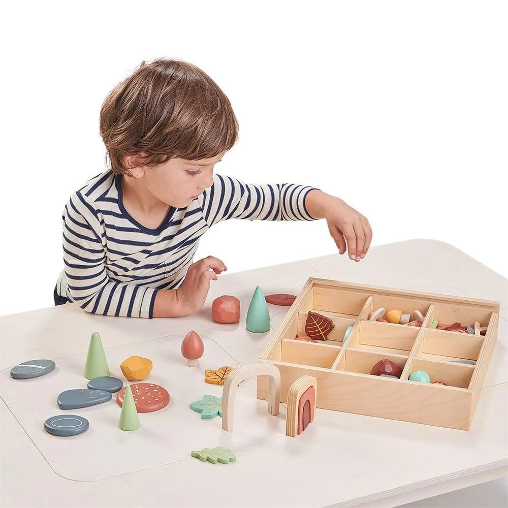 My Forest Floor: Wooden Tinker Box Open Ended Play Set SOLD OUT