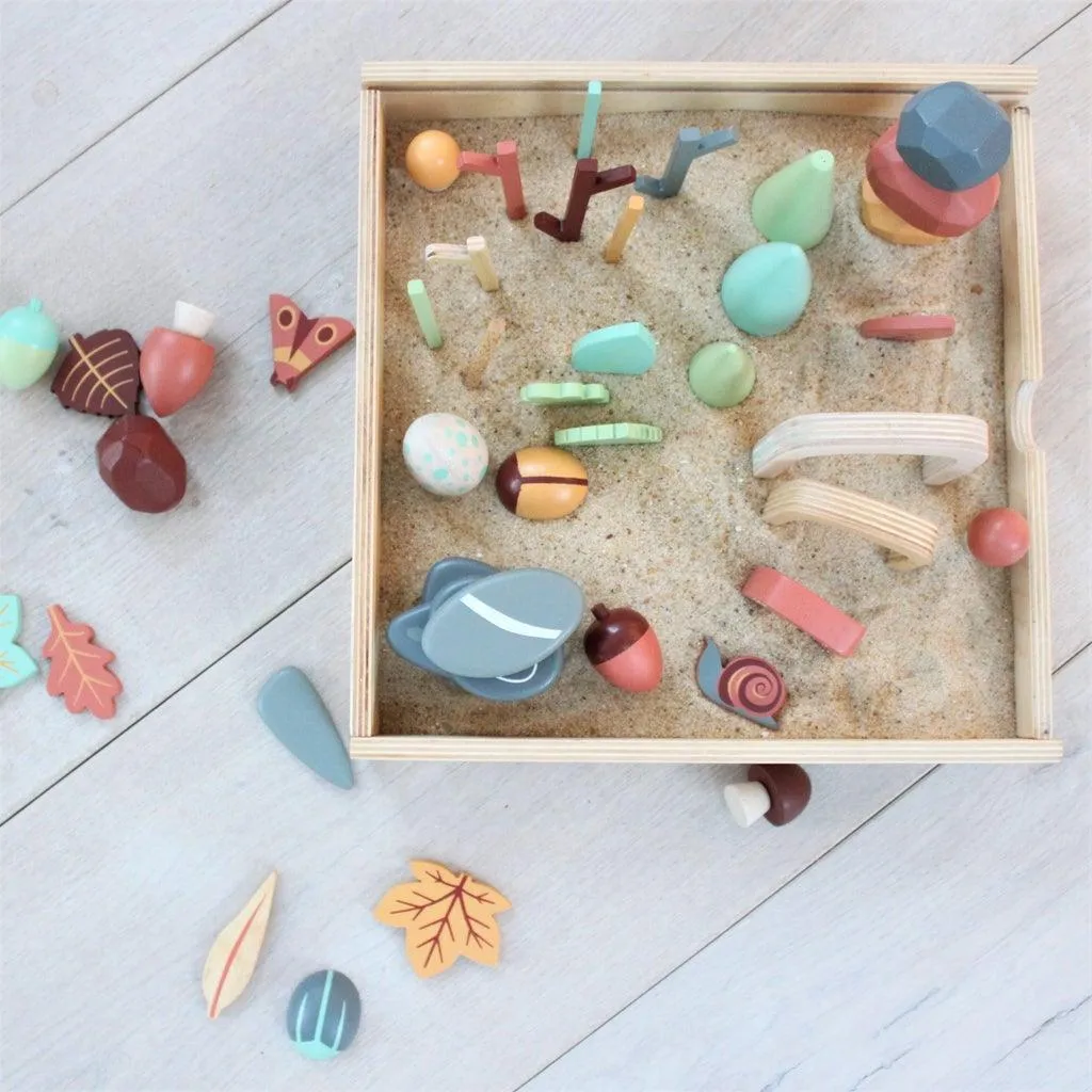 My Forest Floor: Wooden Tinker Box Open Ended Play Set SOLD OUT