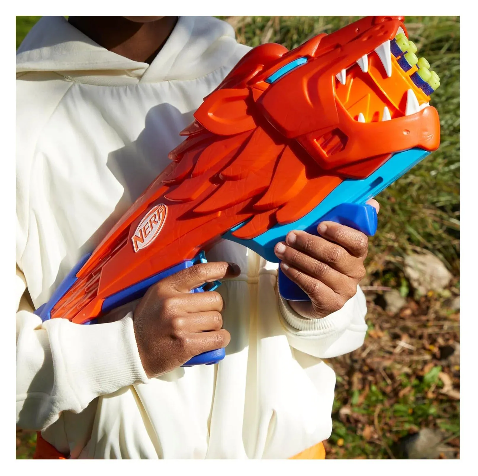 NERF Wild Lionfury Easy Play Dart Blaster