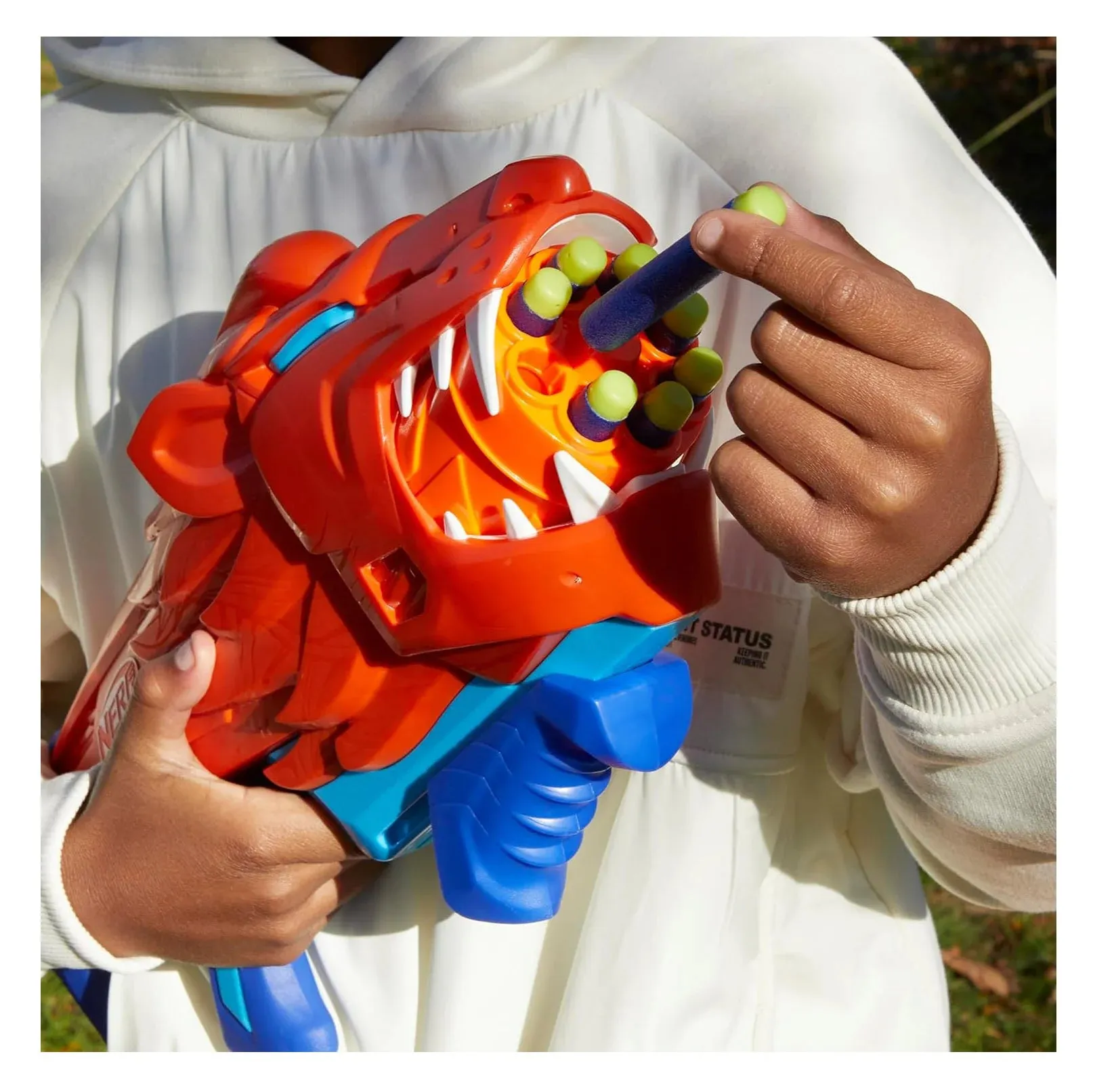 NERF Wild Lionfury Easy Play Dart Blaster