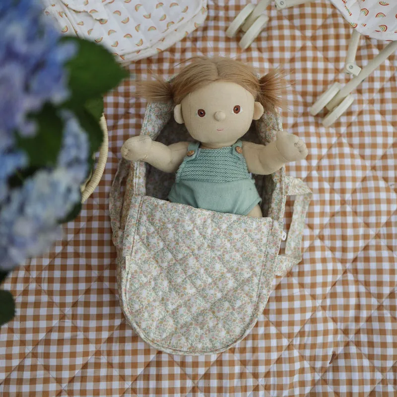 Olli Ella Dinkum Doll Carry Cot | Garden Floral