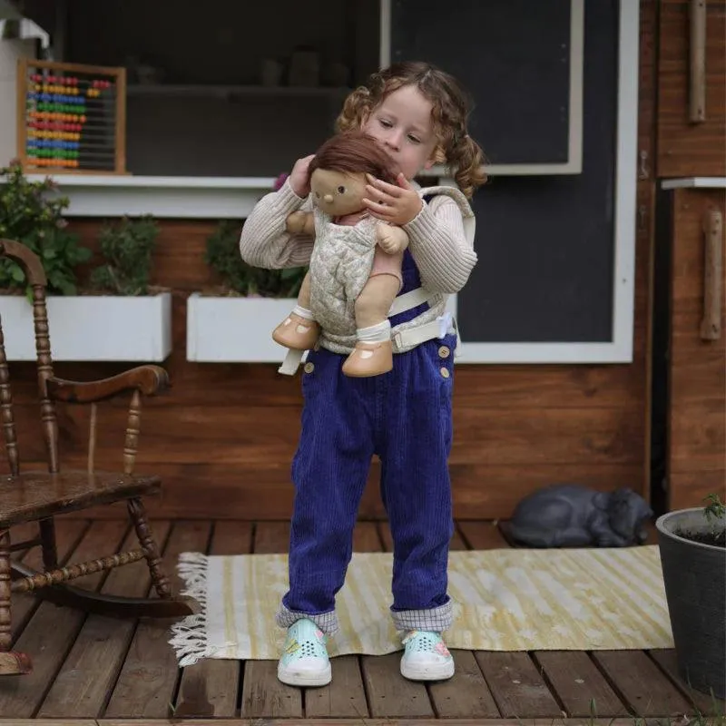 Olli Ella Dinkum Dolls Quilted Carrier Garden Floral: NEW ARRIVAL, LAST ONE