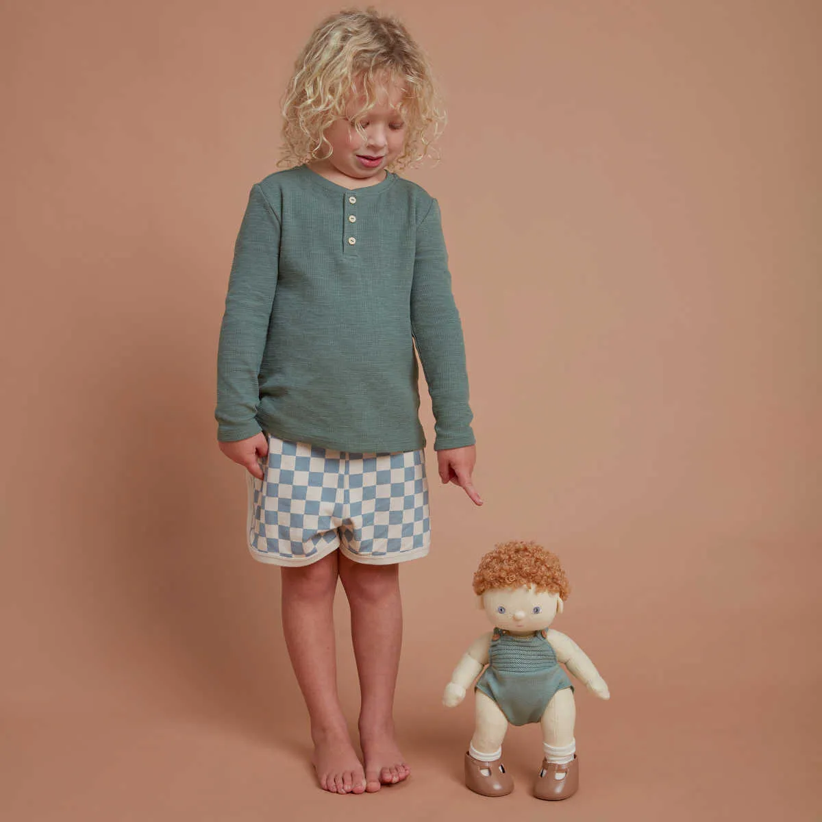 Olli Ella Dinkum Posable Dolls, Pea