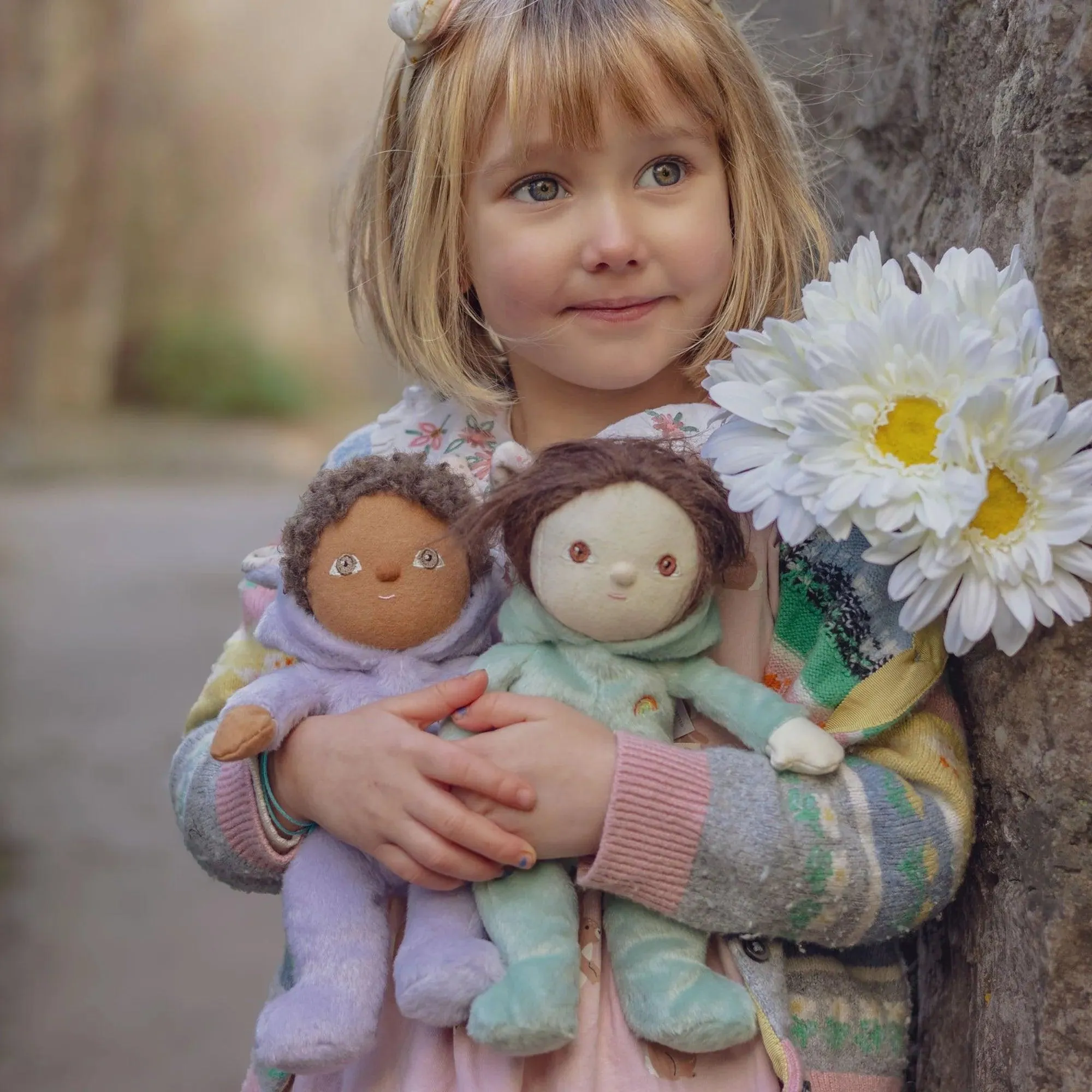 Olli Ella Dinky Dinkum Fluffle Family Doll- Biscuit Bunny Mint: SOLD OUT