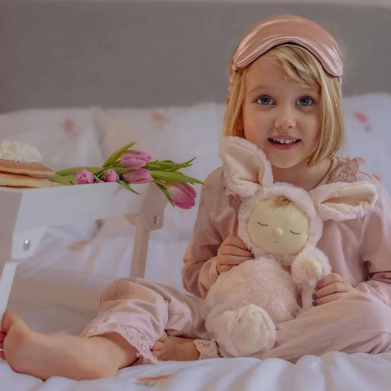 Olli Ella Lullaby Cozy Dinkum Bunny Moppet Pink: LOW STOCK