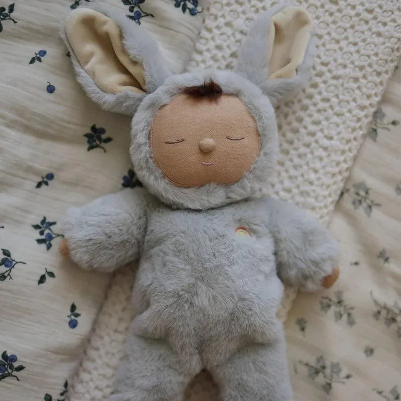 Olli Ella Lullaby Cozy Dinkum Bunny Pip Smoke : LOW STOCK