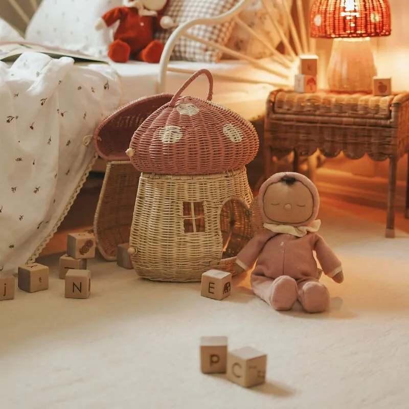 Olli Ella Mushroom Doll House Toadstool Musk Pink: PREORDER ONLY DUE MAY