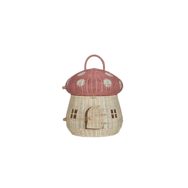 Olli Ella Mushroom Doll House Toadstool Musk Pink: PREORDER ONLY DUE MAY