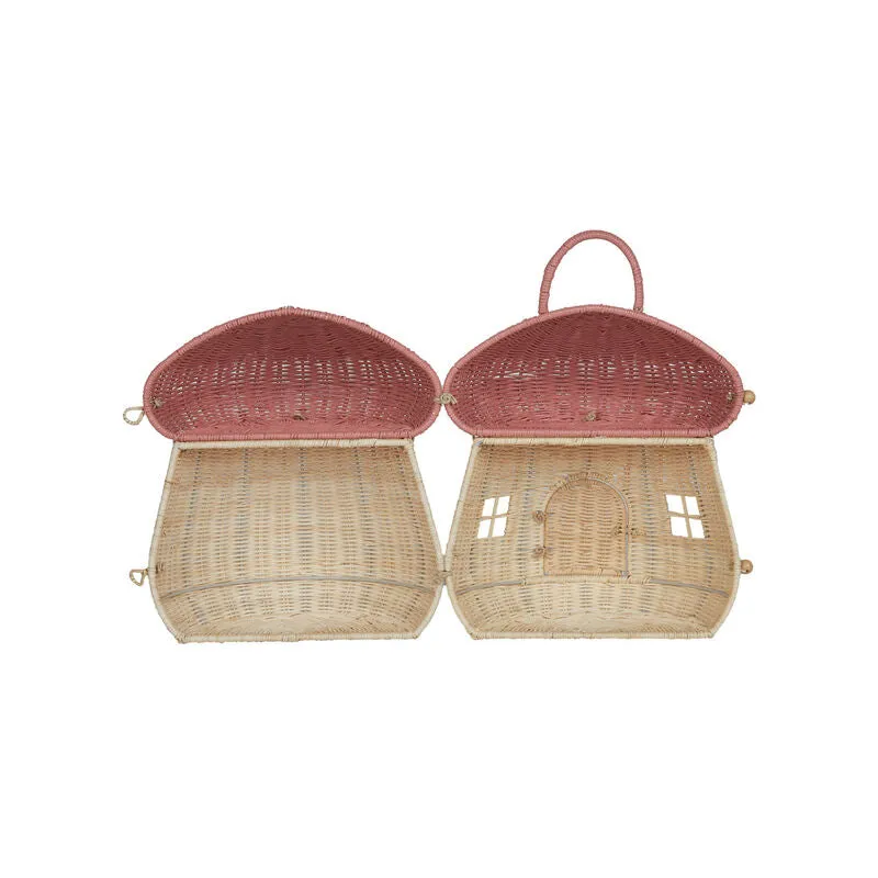 Olli Ella Mushroom Doll House Toadstool Musk Pink: PREORDER ONLY DUE MAY