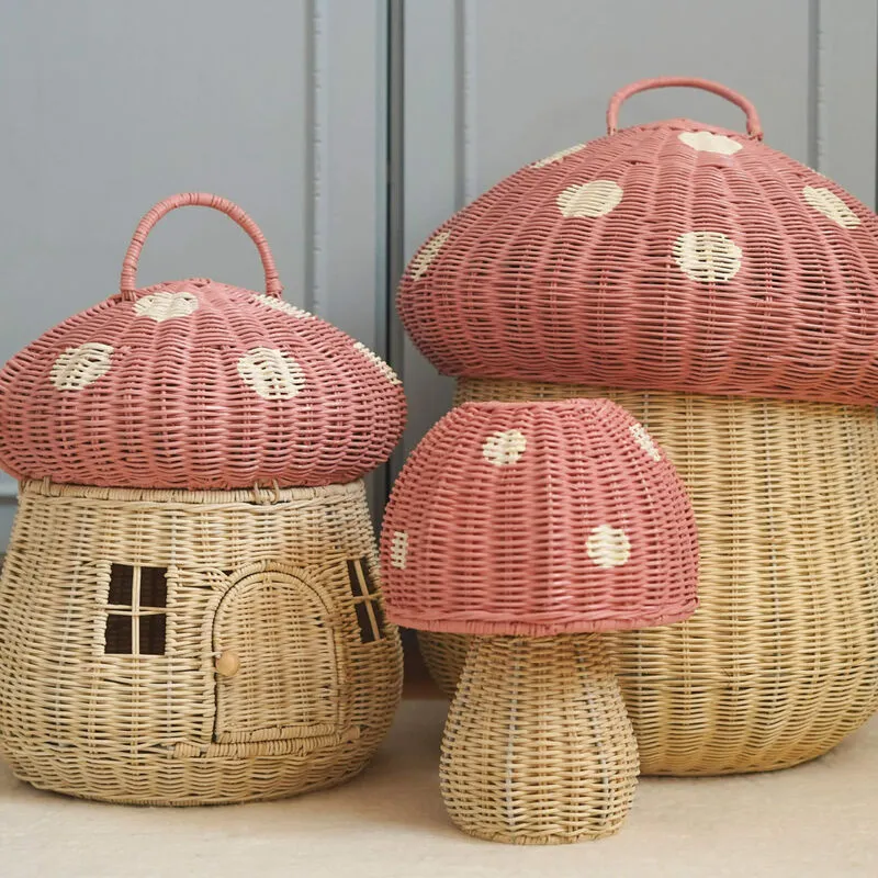 Olli Ella Mushroom Doll House Toadstool Musk Pink: PREORDER ONLY DUE MAY